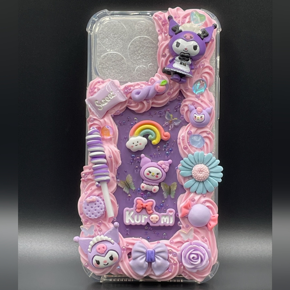 Decoden Phone Case Kuromi Sanrio